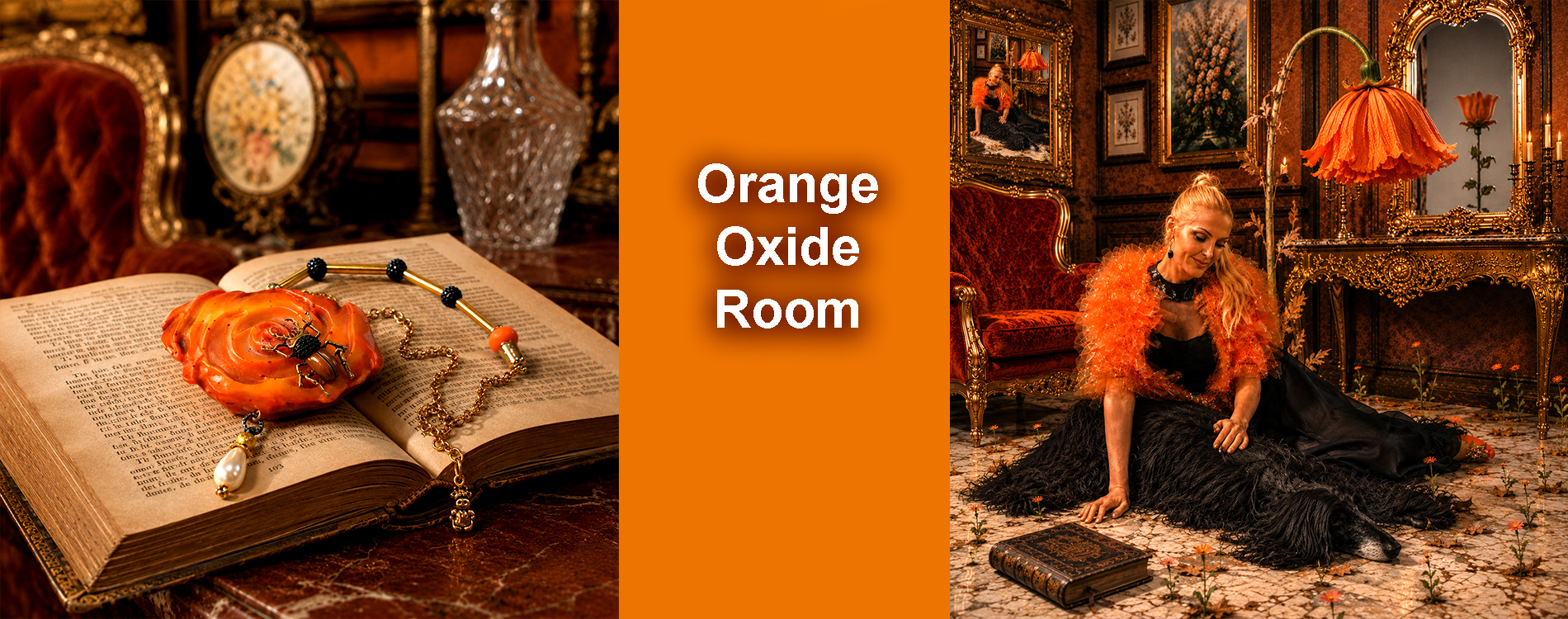 Orange Oxide Room
