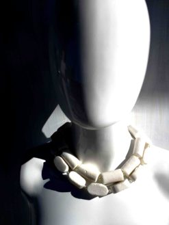 Collier bianco di zucchero