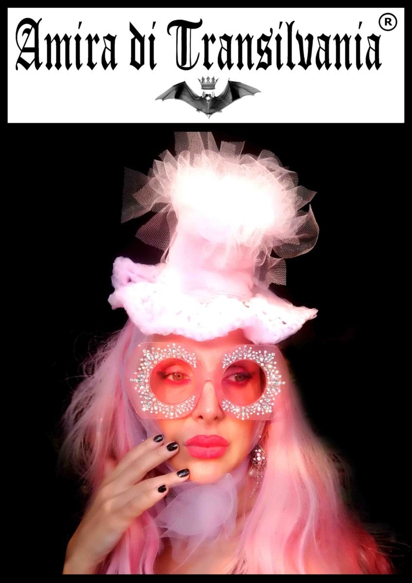 Bombetta rosa chiaro