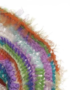 Cappello turchese in tulle brand KnotFur