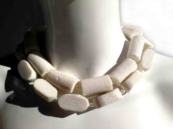 Collier bianco di zucchero