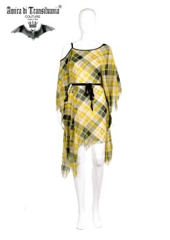 Caftano fantasia scozzese tartan