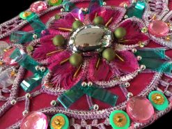 Cintura gioiello fiore rosa