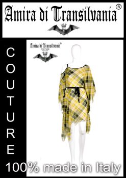 Caftano fantasia scozzese tartan