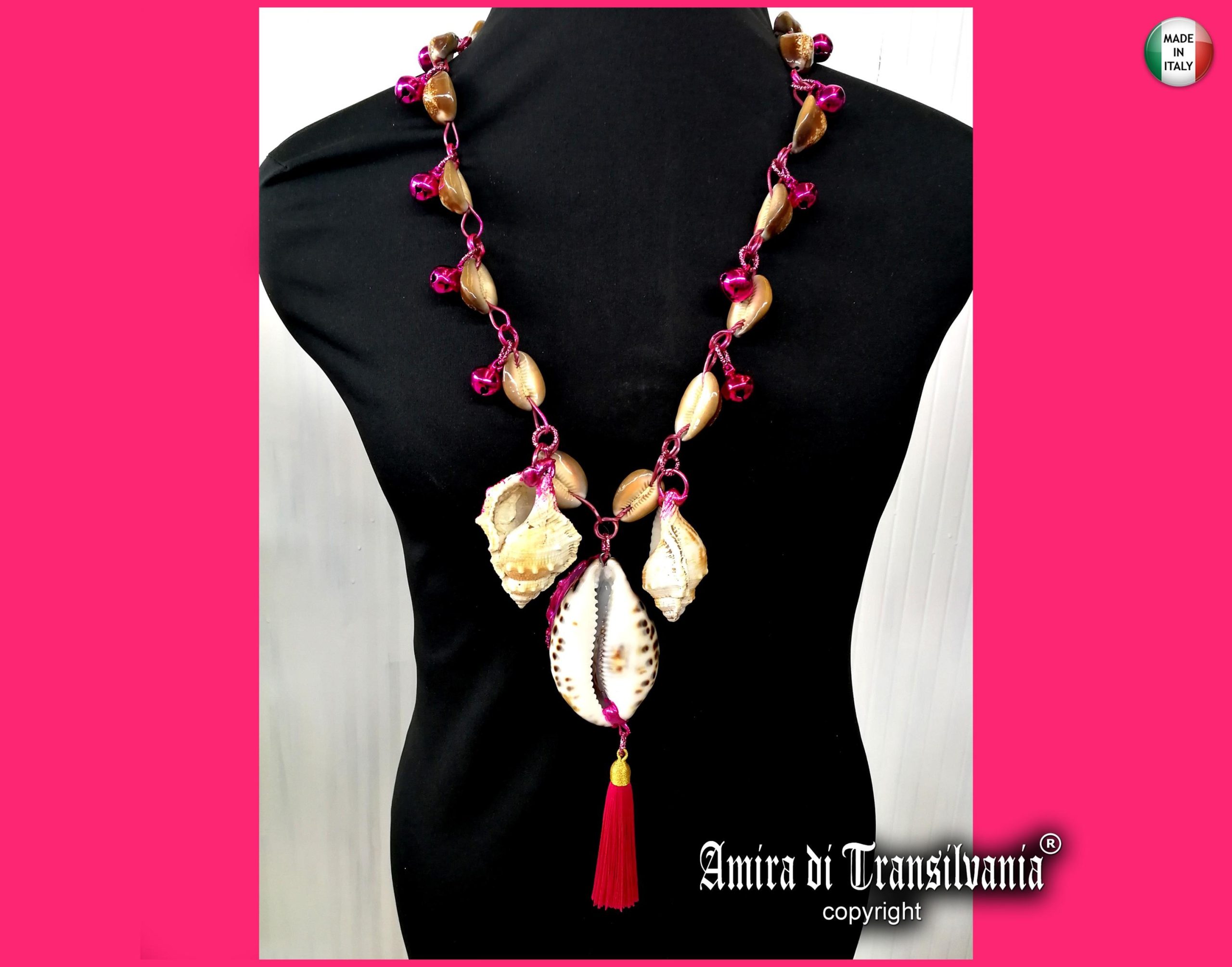 Puka Shell Necklace, Luxury Jewelry Nautilus Pendant, Seashell Natural Sea Conch, Scallop Abalone Cowrie