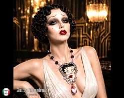 Betty Boop Necklace - Luxury Statement Pop Art Pendant, Hollywood Jewelry Icon Pin Up Jewel