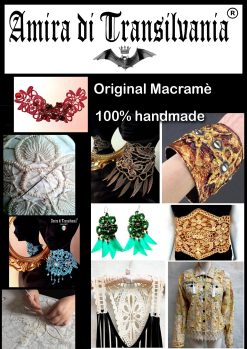 Marie Antoniette Choker, Embroidered Macrame Baroque Lace Jewelry, Necklace Leaf Fringe Collar Rococo Embroidery