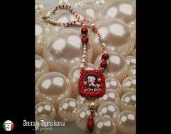 Betty Boop Jewelry - Luxury Pop Art Statement Pendant, Hollywood Icon Cartoon Pendant Charleston Charm