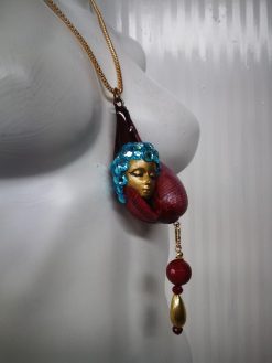 Shell Jewelry, Seashell Natural Sea Conch Necklace Charm, Mermaid Luxury Nautilus Pendant Abalone Cowrie