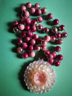 Futuristic Candy Jewel, Street Style Jewelry Avant-garde Big Bold Chunky Necklaces Design Pendant