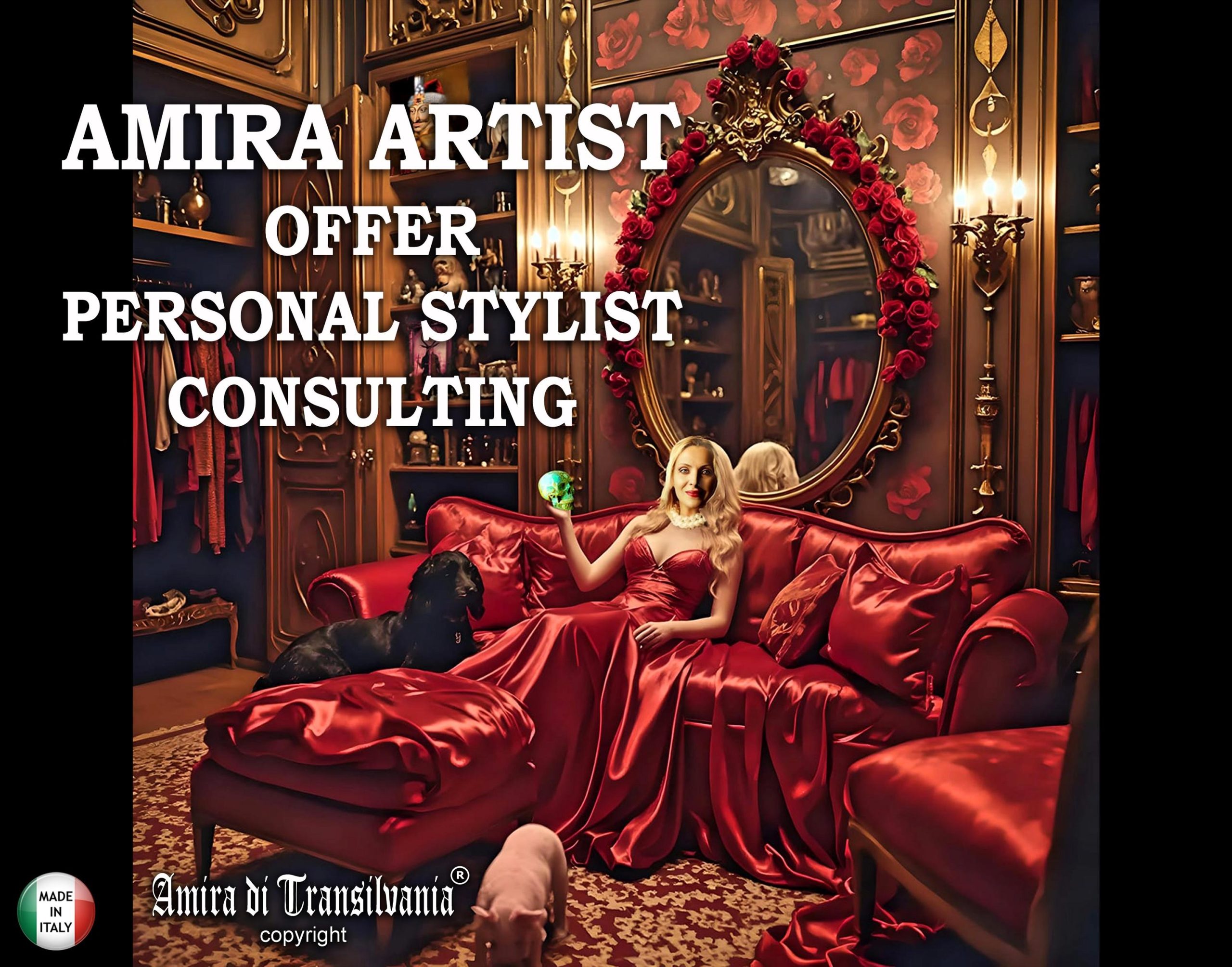 Assemblage Necklace, Vintage Portrait Pendant, Cameo Crystal Beads, Artist Doll Charm Statement Jewelry