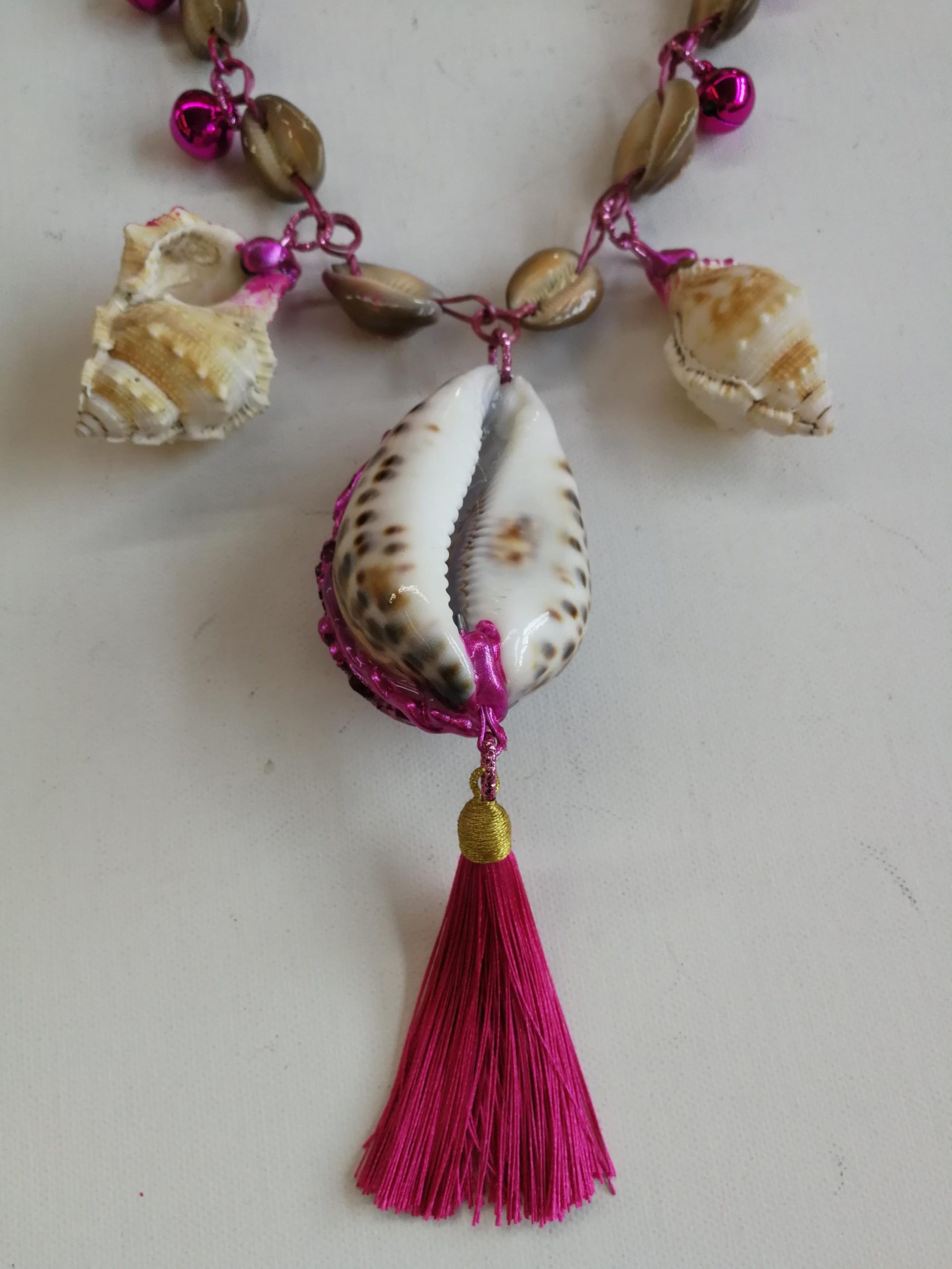 Puka Shell Necklace, Luxury Jewelry Nautilus Pendant, Seashell Natural Sea Conch, Scallop Abalone Cowrie