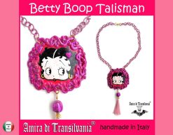 Betty Boop Necklace - Luxury Statement Pop Art Jewelry Hollywood Icon Pin Up Pendant