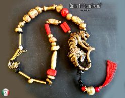 Black Panther Pendant, Designer Jewelry Sculptural Statement Big Bold Chunky Necklace Golden Wild Animal