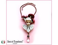 The Little Prince, Fairy Tale Statement Jewelry Pendant, Art Deco Belle Epoque & Baroque Necklace