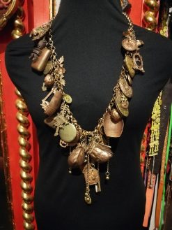 Antique Jewelry, Luxury Vintage Old Pendant Copper Sheets Charm, Chunky Boho Tribal Ethnic Jewellery