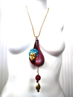 Shell Jewelry, Seashell Natural Sea Conch Necklace Charm, Mermaid Luxury Nautilus Pendant Abalone Cowrie