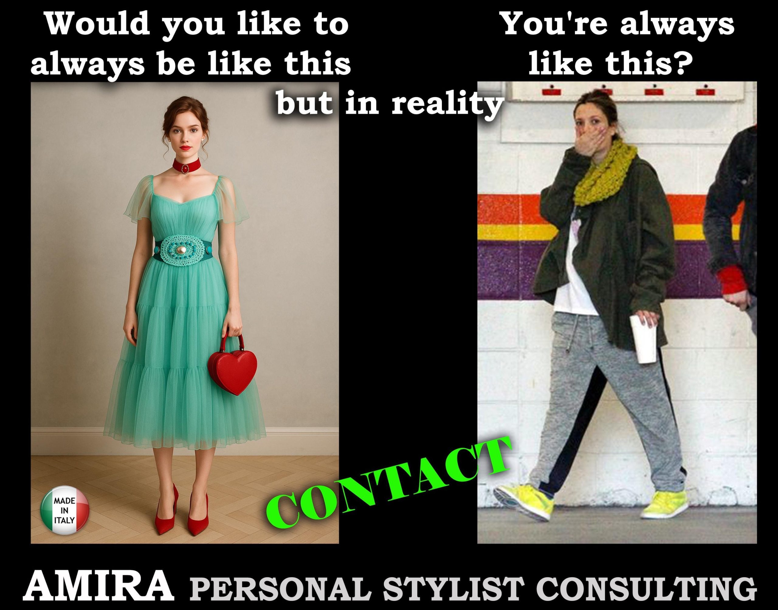 Personal Stylist, Become an Fashion Icon, Outfit Styling Personalized Consulting, Total Look Lookbook Custom Style
