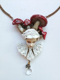 The Little Prince, Fairy Tale Statement Jewelry Pendant, Art Deco Belle Epoque & Baroque Necklace