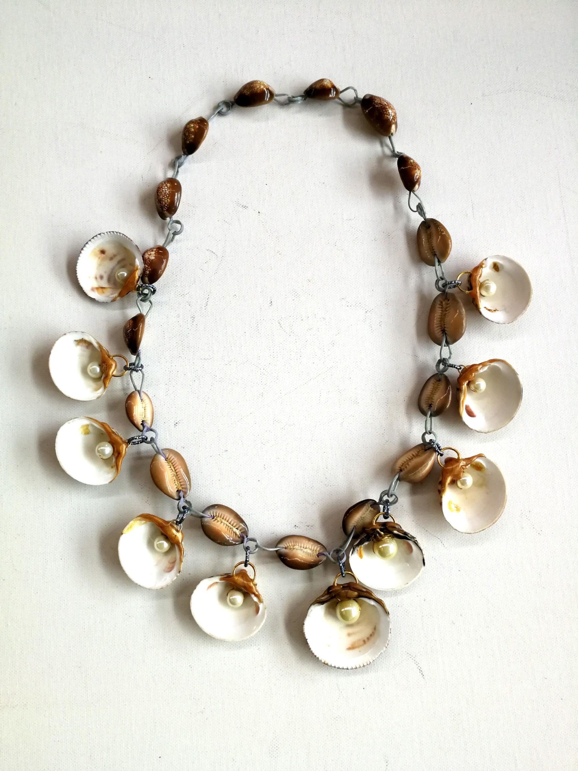 Shell Jewelry, Nautilus Puka Luxury Pendant, Seashell Natural Sea Conch Necklace Scallop Abalone Cowrie