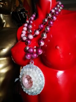 Futuristic Candy Jewel, Street Style Jewelry Avant-garde Big Bold Chunky Necklaces Design Pendant
