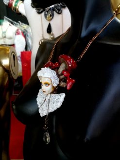 The Little Prince, Fairy Tale Statement Jewelry Pendant, Art Deco Belle Epoque & Baroque Necklace