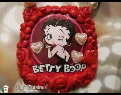 Betty Boop Jewelry - Luxury Pop Art Statement Pendant, Hollywood Icon Cartoon Pendant Charleston Charm