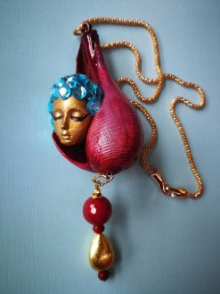 Shell Jewelry, Seashell Natural Sea Conch Necklace Charm, Mermaid Luxury Nautilus Pendant Abalone Cowrie