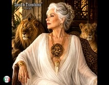 Dandelion Art Jewelry Statement Pendant Luxury Big Bold Chunky Necklaces Lion Sculpted Medallion Horn