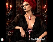 Gothic Necklace Tarantula Spider Whimsical Pendant Insect Goth Jewel Baroque Luxury Jewelry Aristocratic Charm